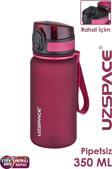 Uzspace 350 ML Pipetsiz Softtouch Tritan Çocuk Su Matarası -FF350MLUZS