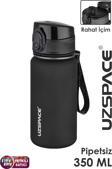 Uzspace 350 ML Pipetsiz Softtouch Tritan Çocuk Su Matarası -FF350MLUZS