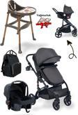 Joell 5'Li Bebek Seti / Truva Travel Bebek Arabası / Mama Sandalyesi / Çanta / Puset / Yağmurluk