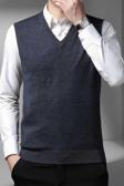 Uniquetrenders Erkek V Yaka Triko Tüylenmez Süveter Erkek Slim Fit Süveter Koyu Füme XL