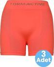 Uniquetrenders Erkek Dikişsiz/Seamless Nefes Alabilen Boxer 3 Adet Neon Turuncu L-XL