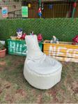 Pufumo Aktif Armut Koltuk Bej ( Orta Boy ) 70*40*55 Cm