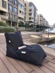Pufumo  Daybed Armut Koltuk Siyah