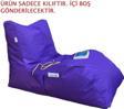 Pufumo  Daybed Armut Koltuk Kılıfı Mor ( Ürün Sadece Kılıftır. İçi Boş Gönderilecektir. )