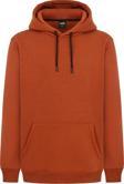 Mysport   5017 Erkek Yumuşacık Kapüşonlu Organik Pamuk Kanguru Cepli Regular Kiremit Sweatshirt