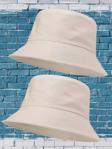 Uniquetrenders Unisex Uv Korumalı Pamuku Bucket Şapka Bej - Bej 