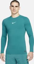 Nike Pro Dri Fit ADV Athletic Tight Fit Training Body Kalın Sıkı Erkek Koşu Antrenman Üstü Sweatshirt Yeşil