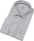 Erkek Puantiyeli Slim Fitt Uzun Kol Gömlek 2403 BGL-ST04376