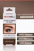 New Well Kaş & Kiprik Boyası - Açık Kahve 8680923320939