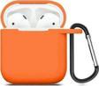 Dmay Airpods  1. Ve 2. Nesil Uyumlu Silikon Koruma Kılıf Kancalı