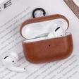 Dmay Airpods Pro (2. Nesil) Lüx Deri Suni Deri Kılıf 360 Koruma