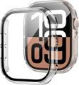 Dmay Apple Watch 10 Uyumlu (46Mm) Kasa Ve Ekran Koruyucu Önü Kapalı
