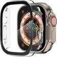 Dmay Apple Watch Ultra 49Mm 360 Derece Camlı Full Çerçeve Koruma