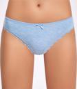 Melanjlı Dantelli Bikini Külot