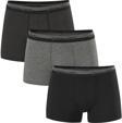 Pierre Cardin Erkek 3'lü Boxer Çizgili/Düz