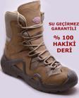 Scooter 1490 Ortopedik SU GEÇİRMEZ Deri Askeri Erkek Bot (40-45)