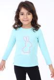 Toontoy Kız Çocuk Baskılı Tişört