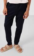 Lacivert Standart Fit Dokuma Hafif Esnek Chino Erkek Pantolon - 82180