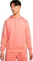 Nike Sportswear Hoodie Fleece Şardonlu Kapüşonlu Bol Kesim Sweatshirt Pembe