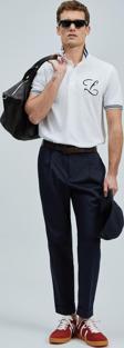 Lufian Erkek Everes Smart Polo T-Shirt 111040216 Beyaz
