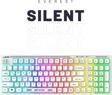 KB-98 Sessiz Rainbow Q Türkçe Klavye Membrane Oyuncu Klavyesi Gaming Klavye
