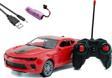 Apera Ap-78 Uzaktan Kumandalı Chevrolet Camaro Şarj Edilebilir Işıklı Spor Araba 26 Cm