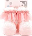Bibaby Fistolu Bebek Çorap 68153 Pembe 0-3 Ay