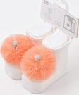 Bibaby Ponpon Bebek Çorabı 68337 Somon 0-3 Ay