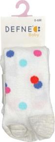 Defne Baby Bebek Külotlu Çorap 018 Beyaz 0-6 Ay