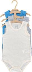 Caramell 3'lü Atlet Body BE1510 Bej 9-12 Ay