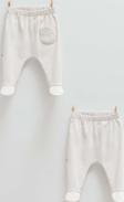Caramell 2'li Bebek Pantolonu APE1432 Gri 3-6 Ay