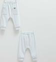 Caramell 2'li Bebek Pantolonu APE1433 Mavi 9-12 Ay