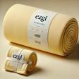 Ezgi Çift Kişilik Sarı Ranforce Dokuma Lastikli Çarşaf Ve Yastık Kılıfı 160X200+30'Ar Cm Köşe Yüksekliği