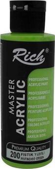 Rich Akrilik Boya 120cc - 130cc 200 Fıstık Yeşili
