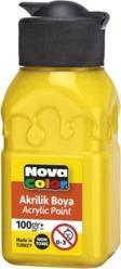 Nova Color Akrilik Boya 100 ml 2010 Sarı