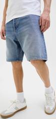 Jack & Jones Erkek Jjıtony Rahat Kesim Jean Şort 12269533 Mavi