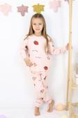 Kız Çocuk Orta Kalınlıkta Basic Baskılı Pijama Takımı