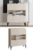 Decormet Krista Konsol Travertine