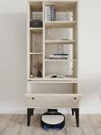 Decormet Fix Kitaplık Traverten