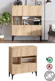 Decormet Krista Konsol Safir Meşe-