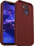 Anka Cep Telefonu Aksesuarları Huawei Mate 20 Lite Kılıf Viera Silikon Kapak + Ekran Koruma + Kablo Koruma
