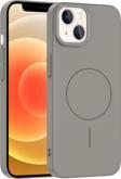 Anka Cep Telefonu Aksesuarları Apple İphone 13 Kılıf Magsafe Şarj Özellikli Ruby Silikon Kapak