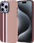 Anka Cep Telefonu Aksesuarları Apple İphone 15 Pro Max Kılıf Magsafe Şarj Özellikli Karbon Fiber Görünümlü Nekst Kapak
