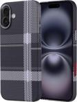 Anka Cep Telefonu Aksesuarları Apple İphone 16 Plus Kılıf Magsafe Şarj Özellikli Karbon Fiber Görünümlü Nekst Kapak