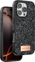 Anka Cep Telefonu Aksesuarları Apple İphone 16 Pro Max Kılıf Bright Zarif Boncuk İşlemeli Tasarım Simli Kapak