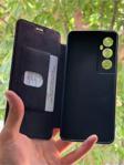 Anka Cep Telefonu Aksesuarları Apple İphone 16 Plus Kılıf Flip Cover Kartlıklı Kapaklı Ultra İnce Şık Kılıf