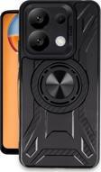 Anka Cep Xiaomi Poco X6 Uyumlu Kılıf Lincoln Kamera Korumalı Silikon Kapak + Ekran Koruma + Kablo Koruyucu