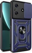 Anka Cep Telefonu Aksesuarları Tecno Tekno Spark 10C (Kı5K) Kılıf Magnetik Standlı Kamera Korumalı Sürgülü Vega Kapak