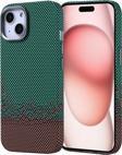 Anka Cep Telefonu Aksesuarları Apple İphone 15 Kılıf Magsafe Şarj Özellikli Karbon Fiber Görünümlü Nekst Kapak