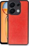 Anka Cep Xiaomi Redmi Note 13 Pro 4G Kılıf Aras Deri Görünümlü Kapak + Ekran Koruma + Kablo Koruma